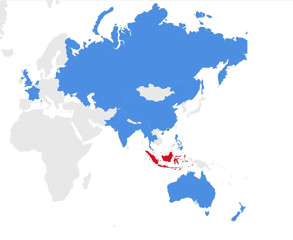 UN ESCAP Membership (1947-2025)