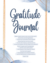 May 2022 Woman to Woman session theme: Gratitude Journal