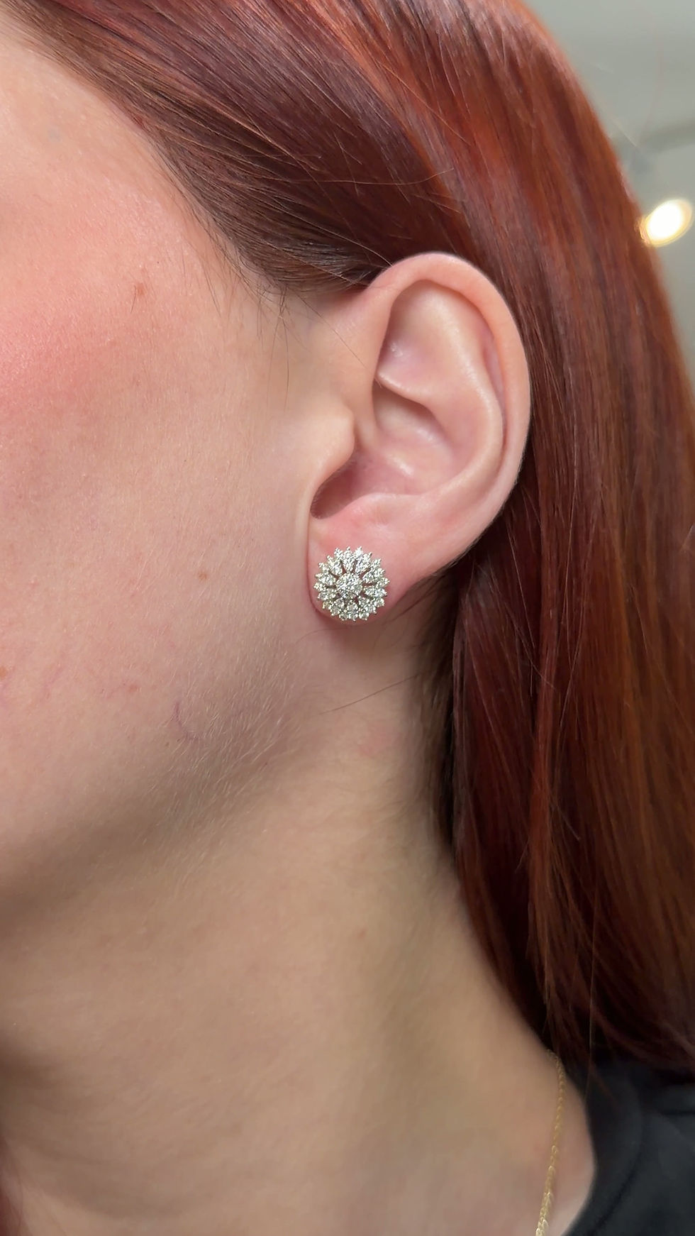 Miniatura: Aretes Nicole de Diamantes