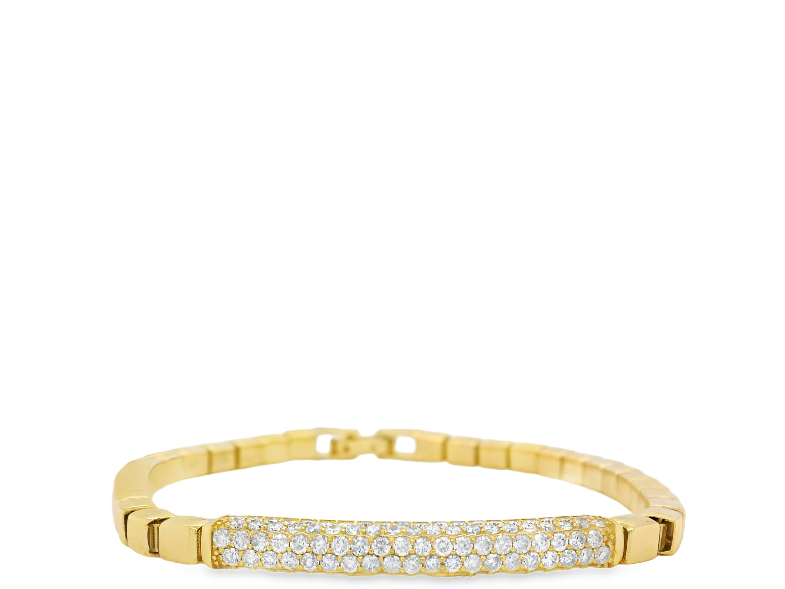 Pulsera con Diamantes en Pavé