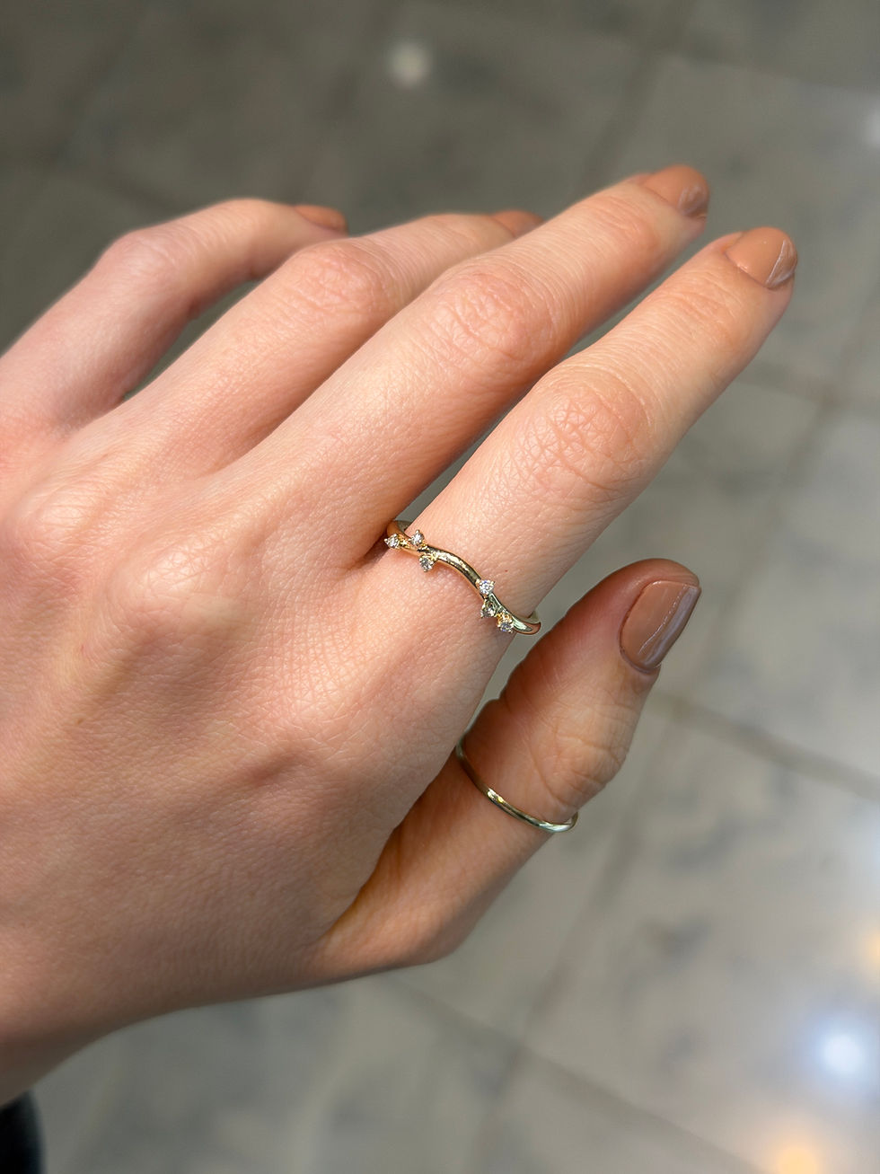 Miniatura: Anillo Mila de Diamantes