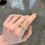 Miniatura: Anillo Churumbela de Diamantes Amarillos y Diamantes Blancos (Tres Tamaños)