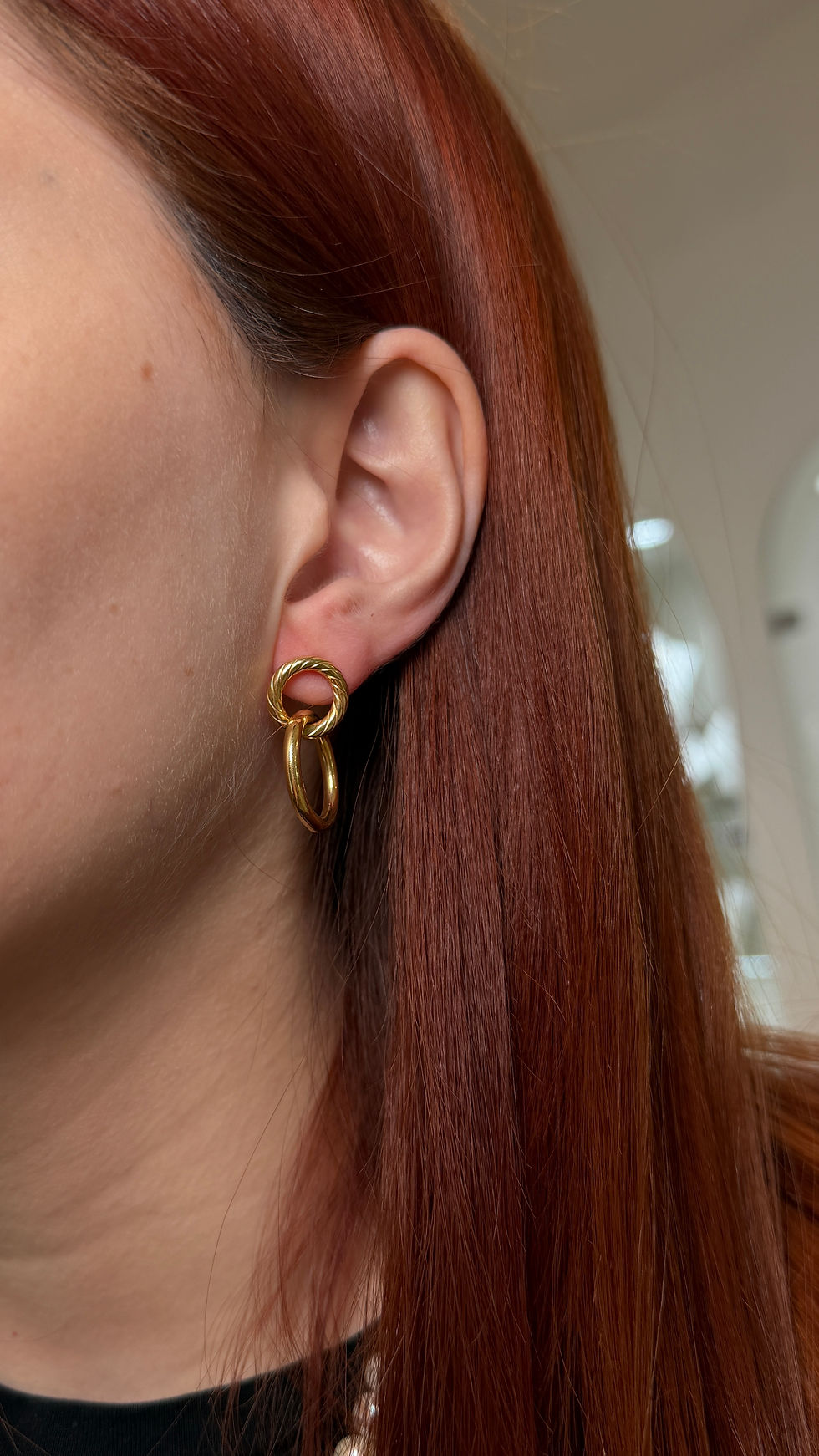 Miniatura: Aretes Doble Argolla