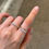 Miniatura: Anillo Cruzado de Diamantes