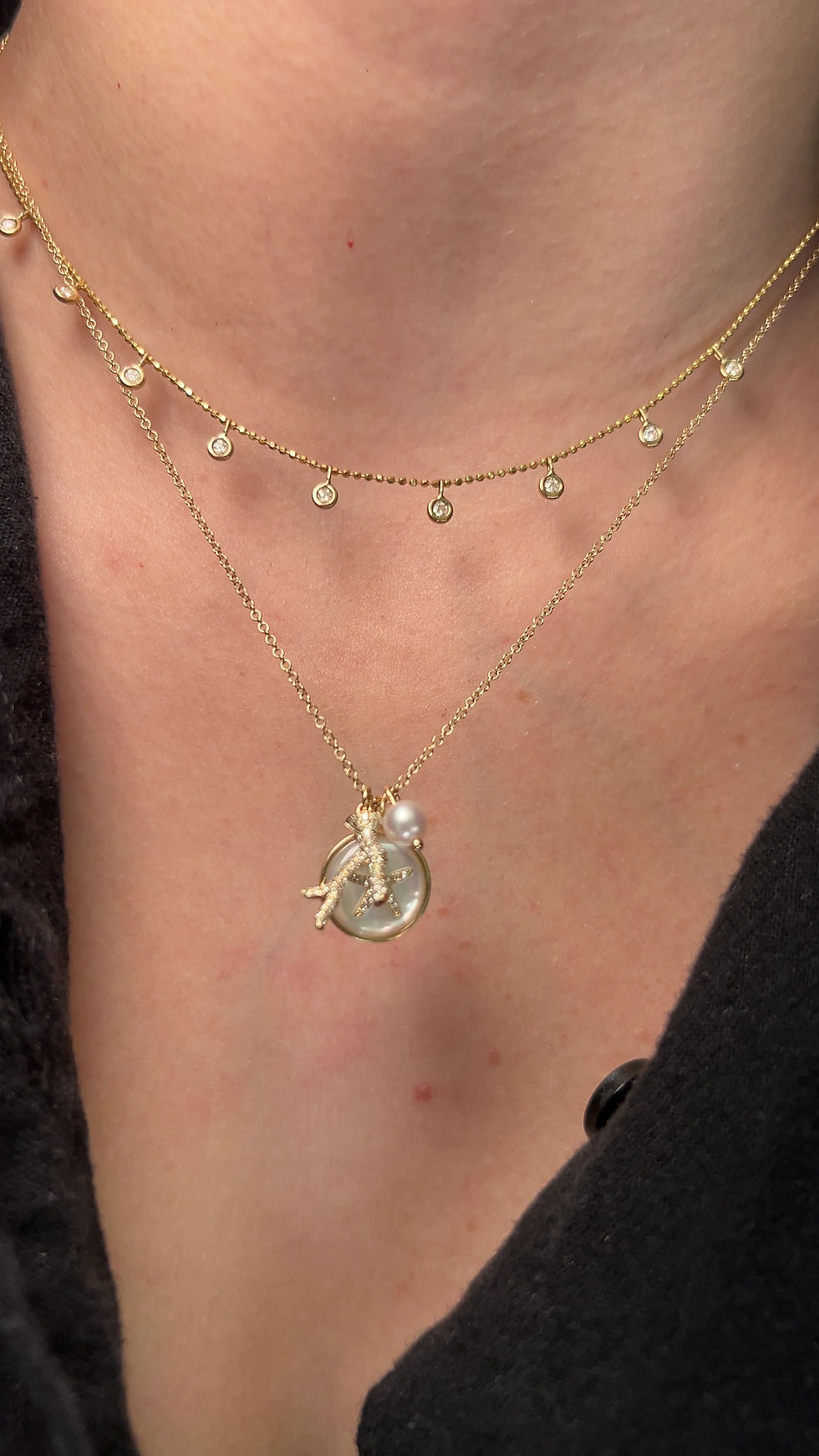 Miniatura: Collar Mar de Diamantes