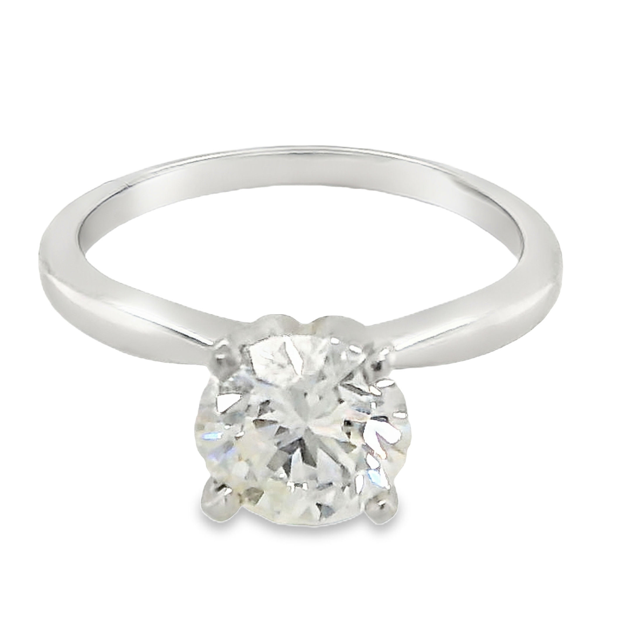 Anillo Solitario Corte Redondo 1.17 ct GIA