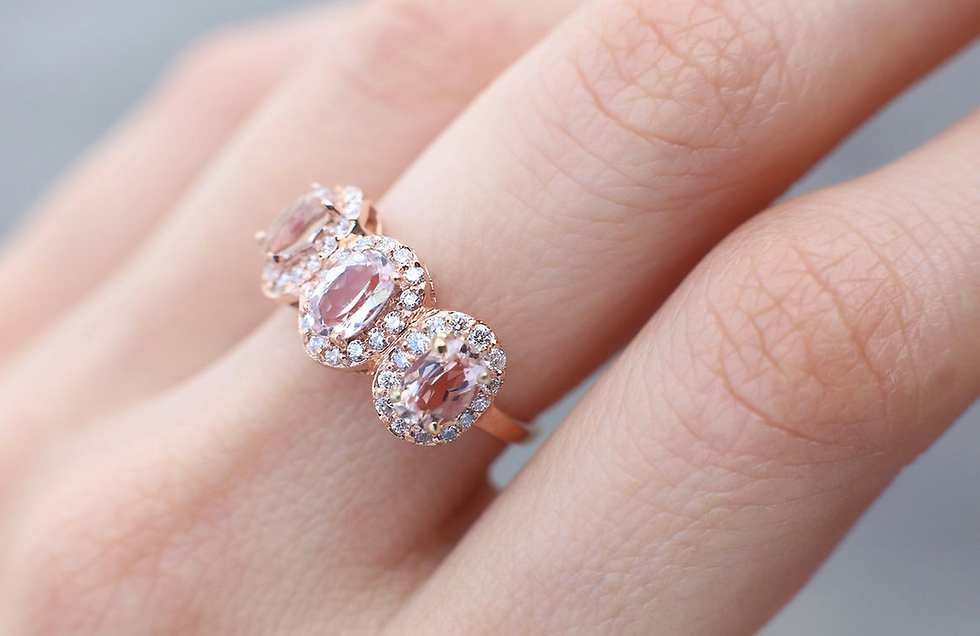 Miniatura: Anillo Antonieta (Varias Piedras a Escoger)