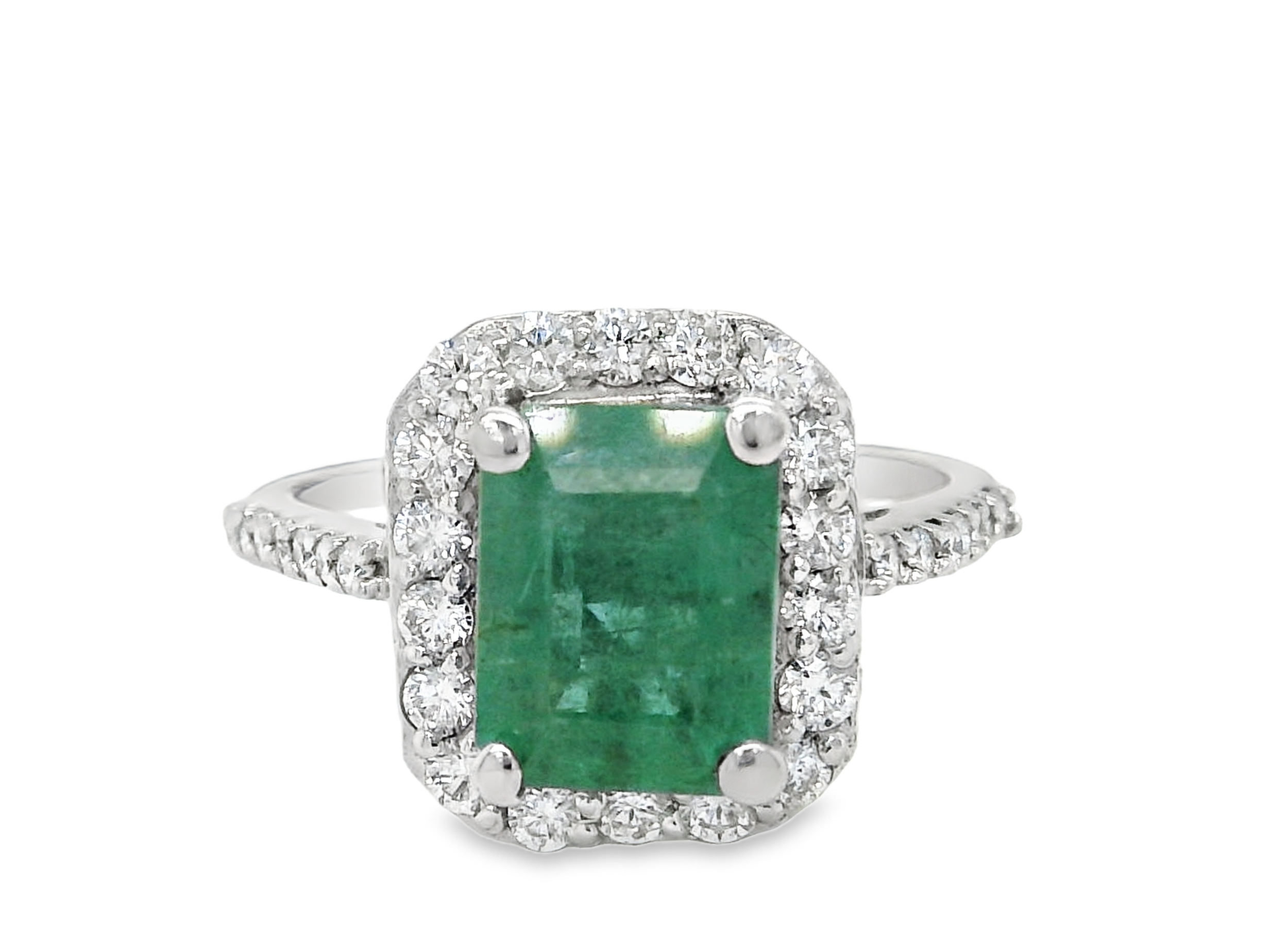 Anillo Elena de Esmeralda, Zafiro o Rubí con Diamantes