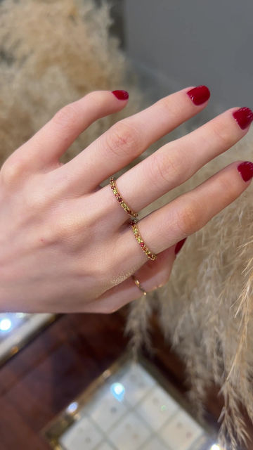 Miniatura: Anillo Churumbela de Diamantes Fancy Color