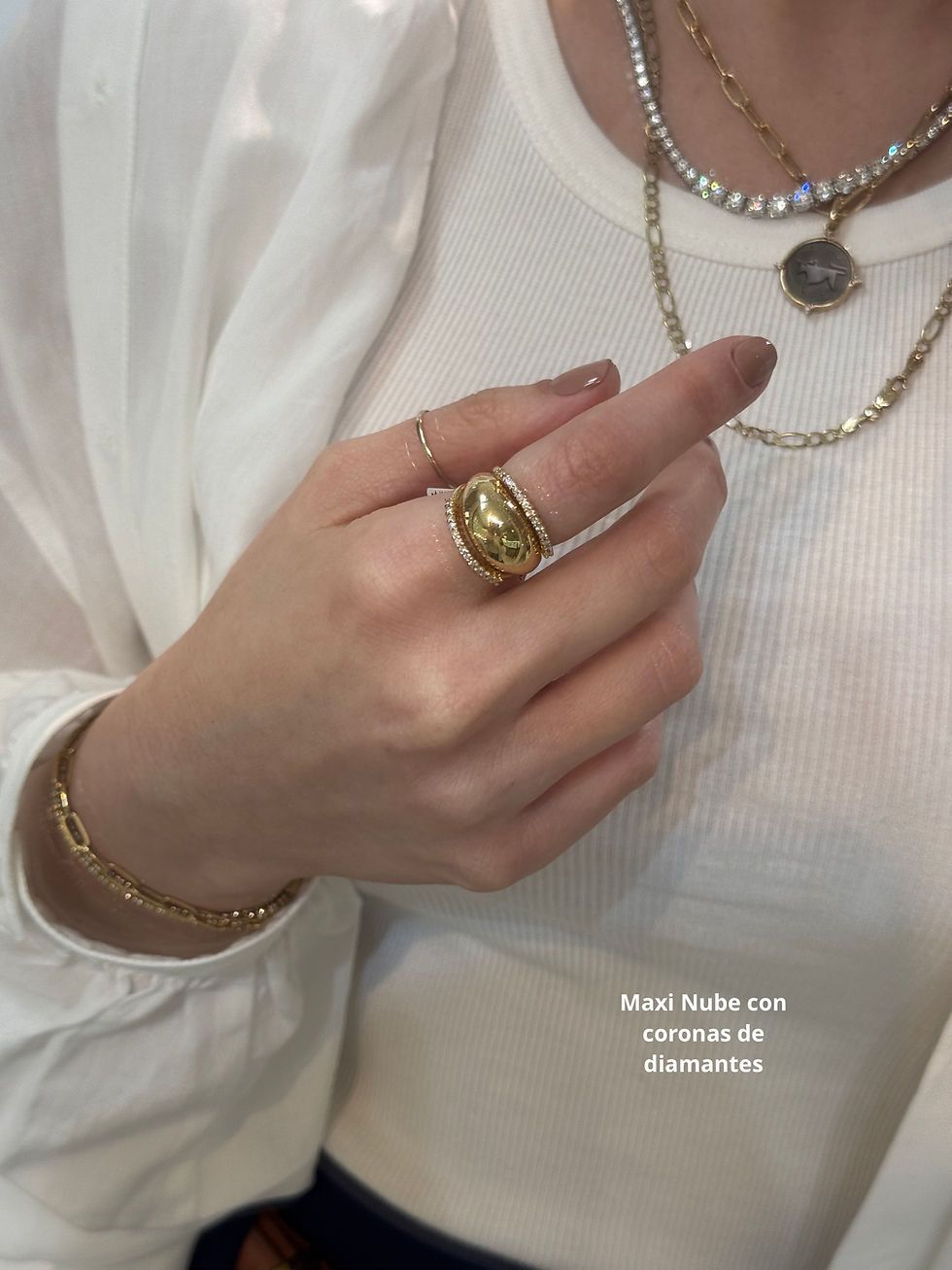 Miniatura: Anillo Nube (Mini Nube, Nube, Maxi Nube)