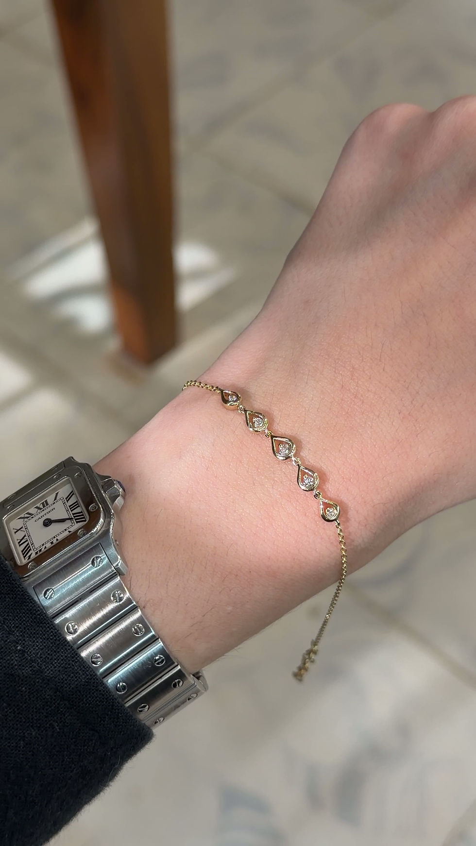 Miniatura: Pulsera Yeye con Diamantes