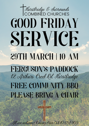 Combined Churches Good Friday Service 2024