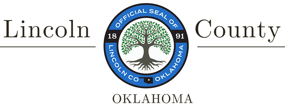 County Logo with header - Lincoln County Oklahoma
