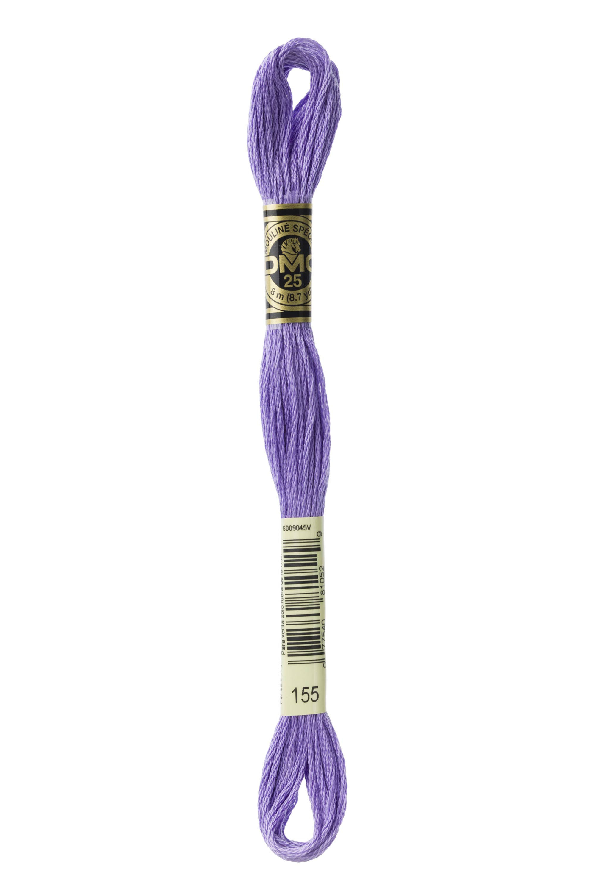 DMC Stranded Cotton 155 Medium Dark Blue Violet