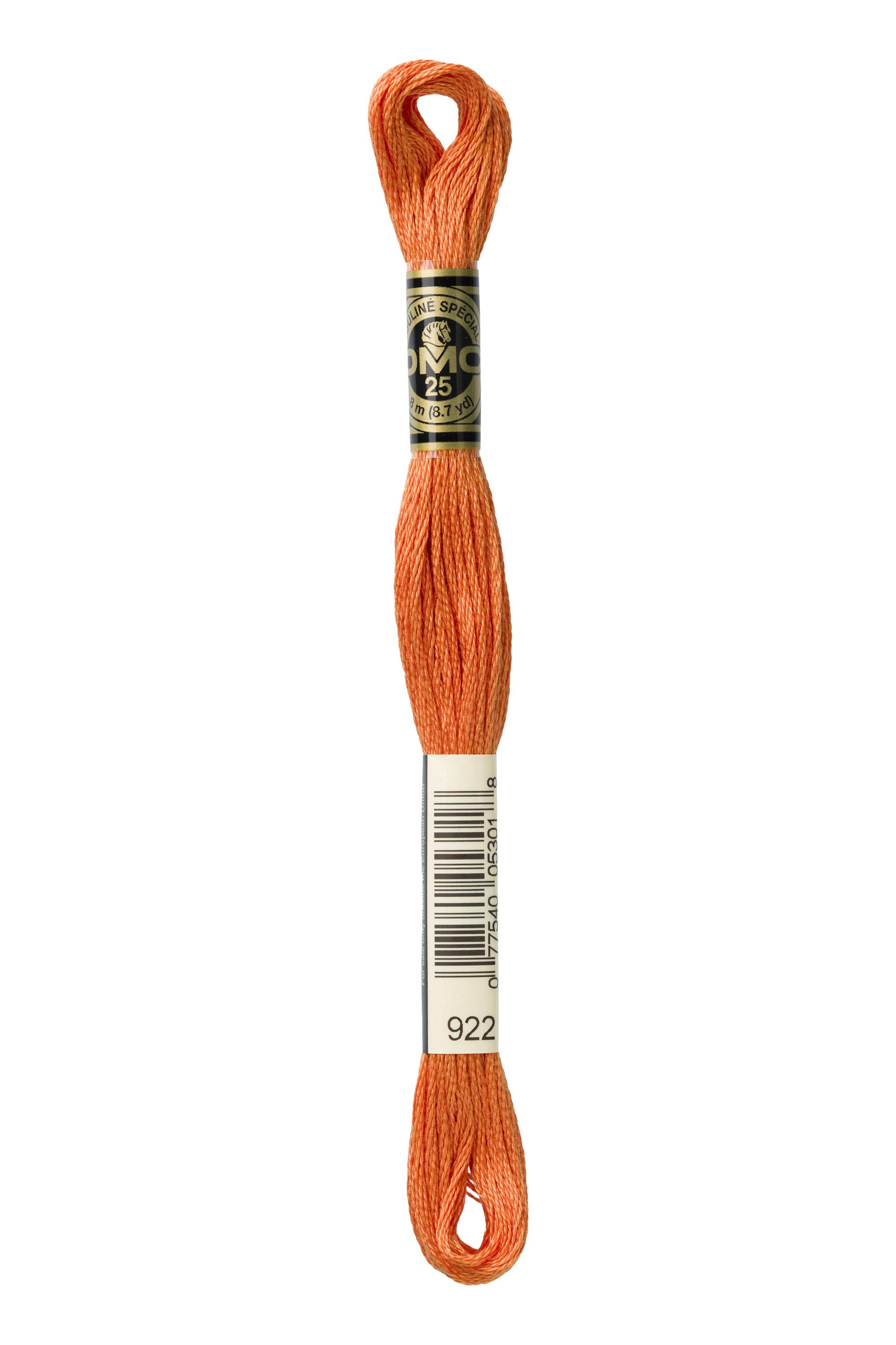 DMC Stranded Cotton 922 Light Copper