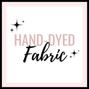 Hand dyed fabric graphic image