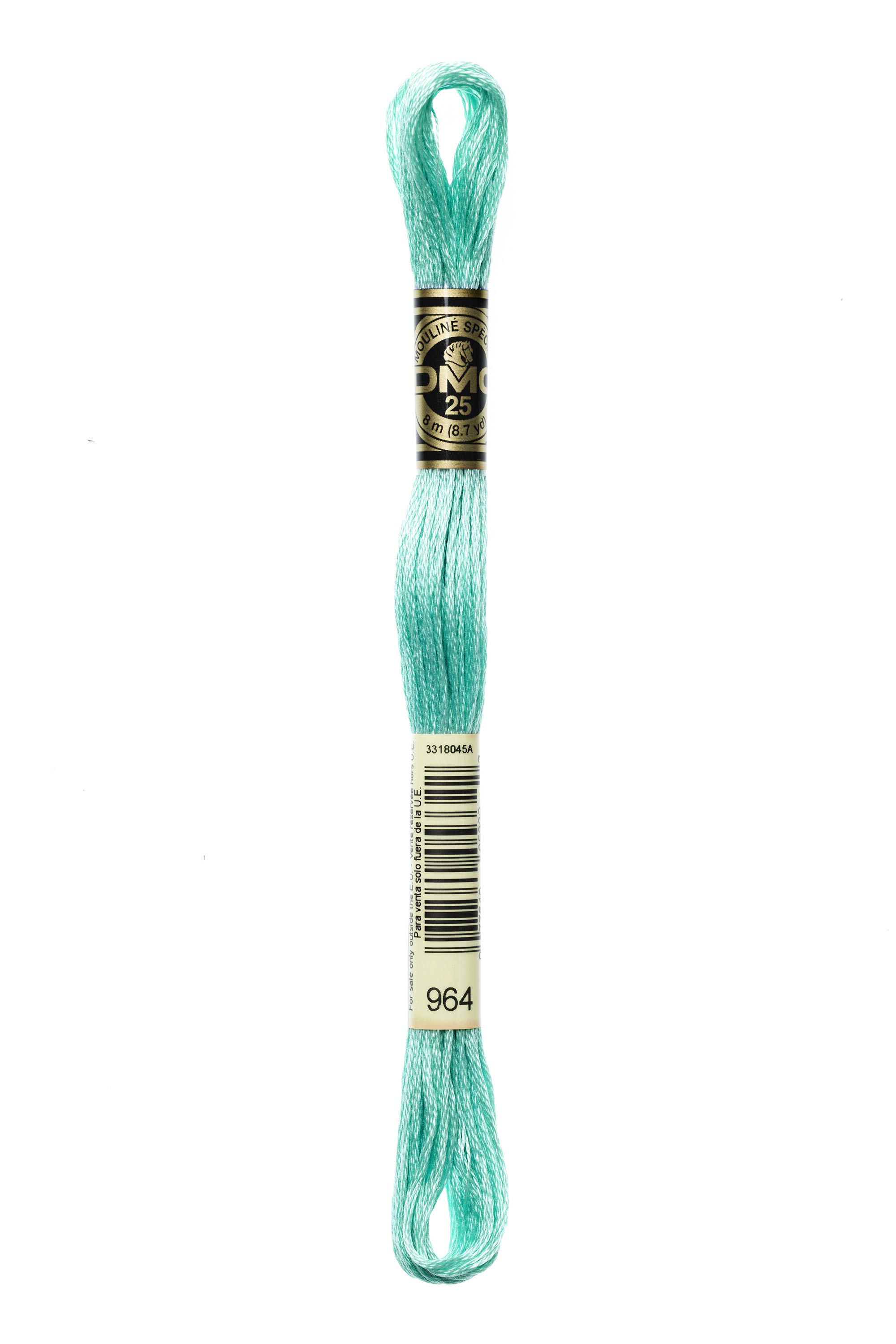 DMC Stranded Cotton 964 Light Seagreen