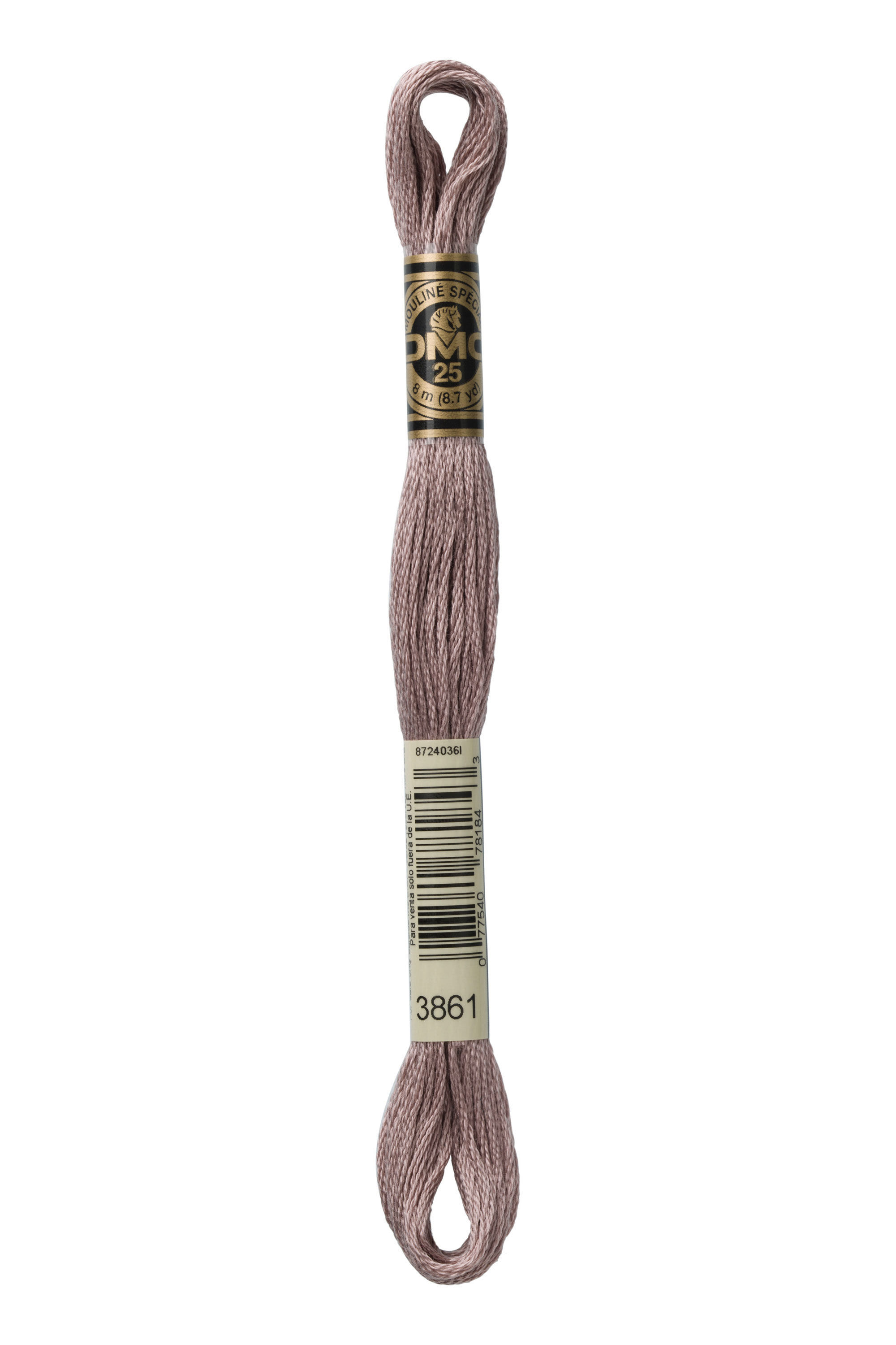 DMC Stranded Cotton 3861 Light Cocoa