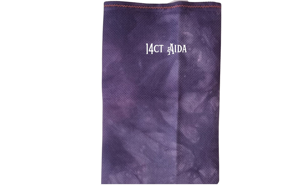 Thumbnail: Debart Designs Hand Dyed Cross Stitch Fabric - Eclipse Born -  Celestial Realm Collection