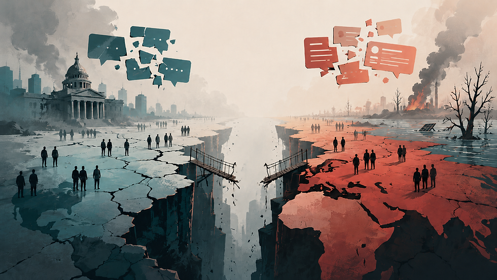 Conflict risk graphical representation