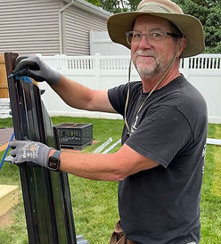 Installation of Gazebo Roof Panel