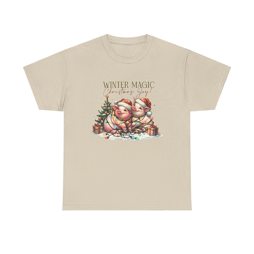 Thumbnail: Winter Magic Christmas Joy Funny Christmas Shirt Tee