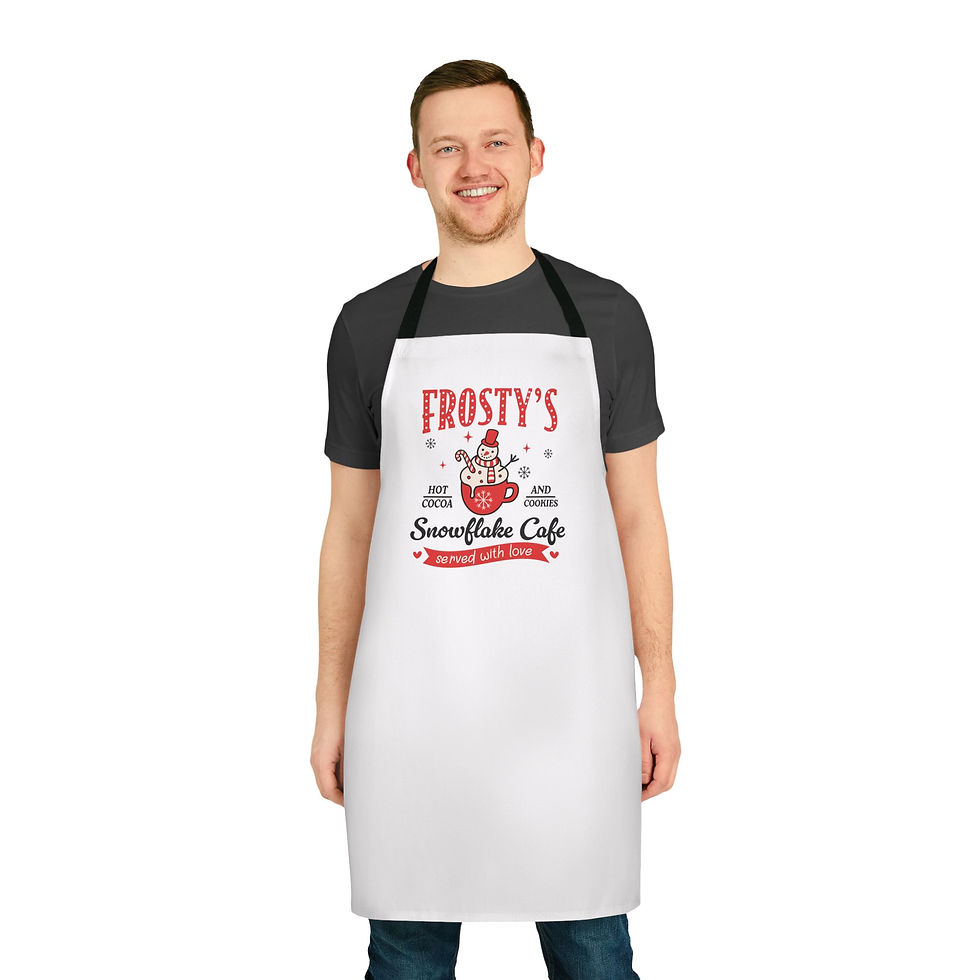 Thumbnail: Frosty's Snowflake Cafe Apron