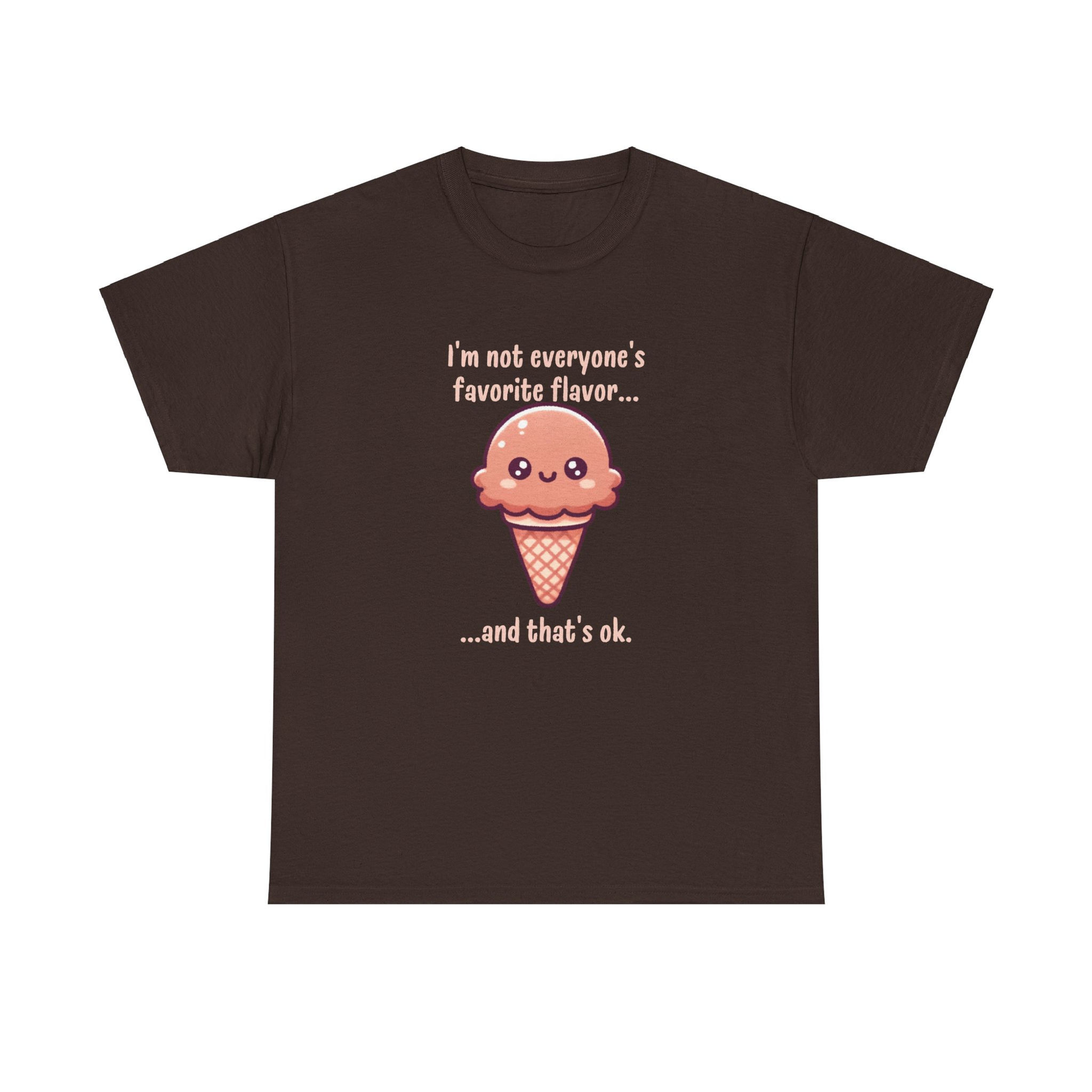 Chocolate Not Everyones Favorite Retro Ice Cream T-Shirt