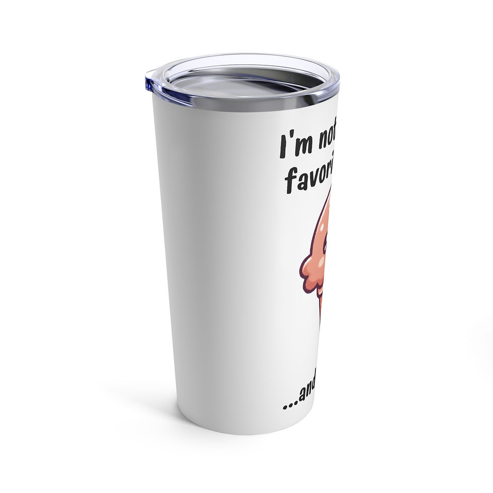 Thumbnail: Chocolate Not Everyones Favorite Flavor Retro Ice Cream Tumbler
