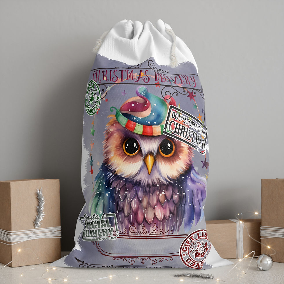 Thumbnail: Personalized Christmas Santa Sack