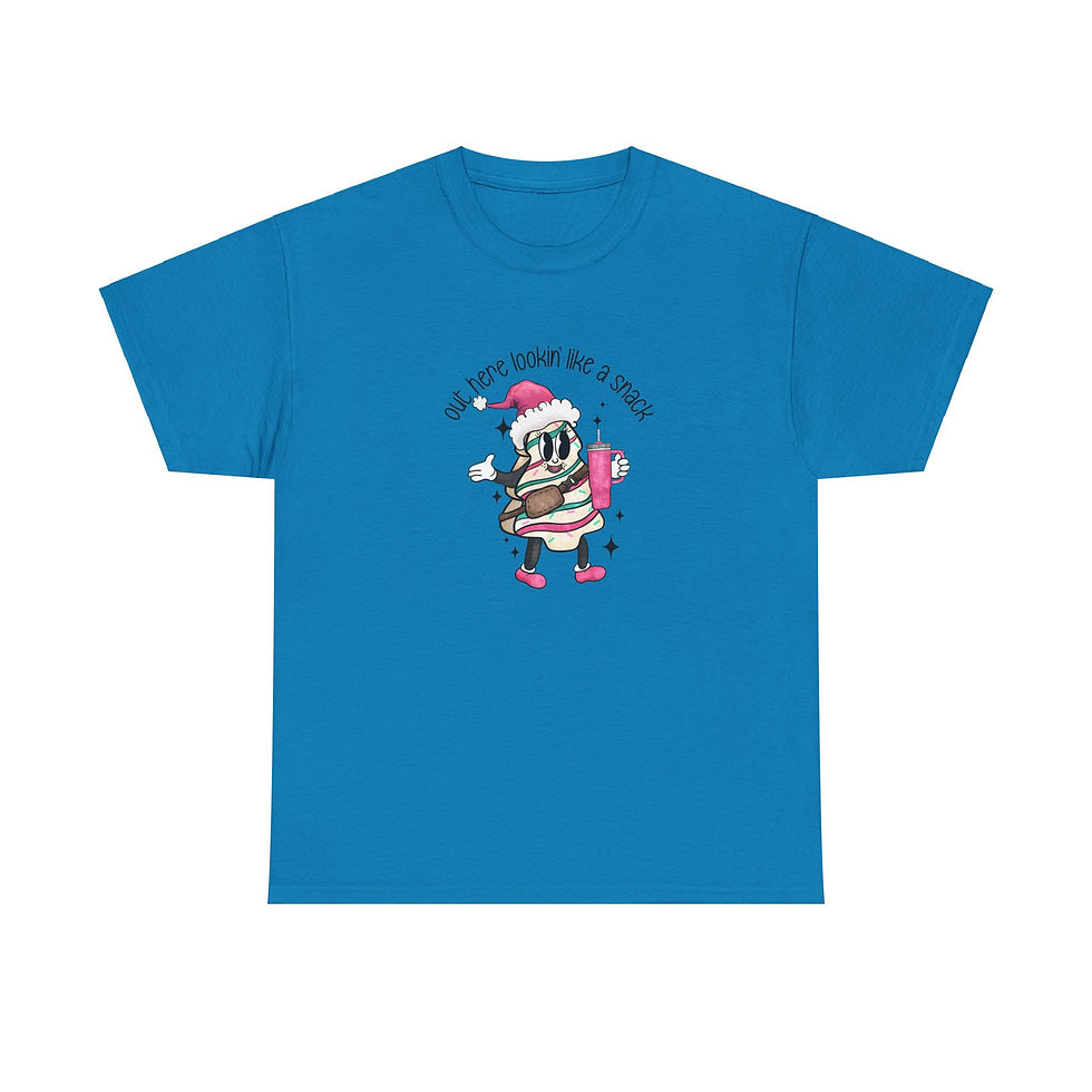 Thumbnail: Lookin' Like a Snack Funny Christmas Shirt Tee