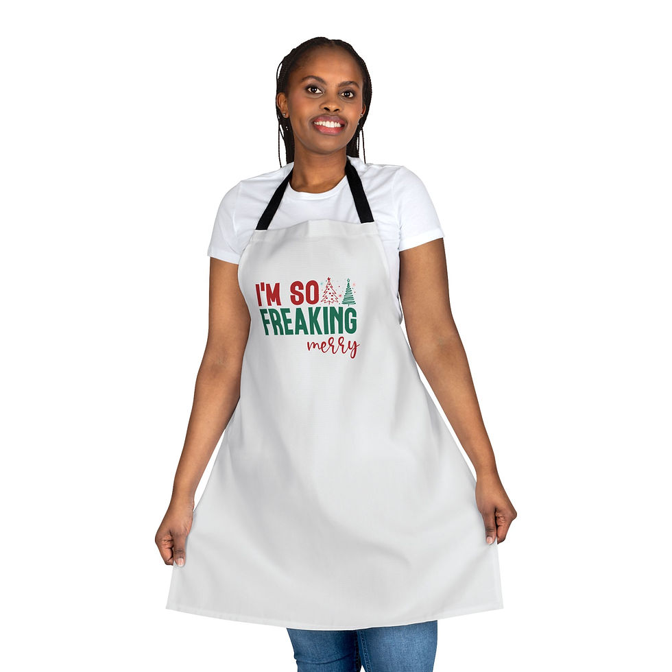 Thumbnail: I'm So Freaking Merry Apron