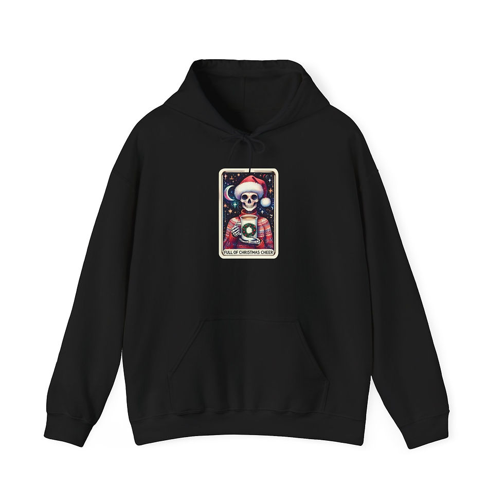 Thumbnail: Full of Christmas Cheer Funny Christmas Sweater Hoodie