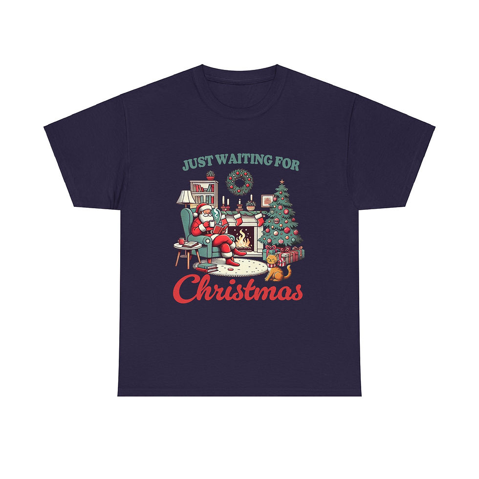 Thumbnail: Just Waiting for Christmas Tee