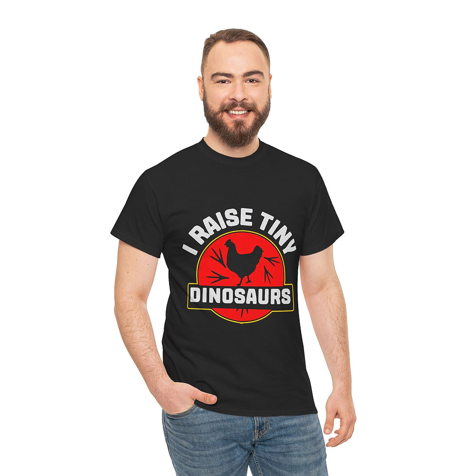 Thumbnail: I Raise Tiny Dinos Chicken Tee