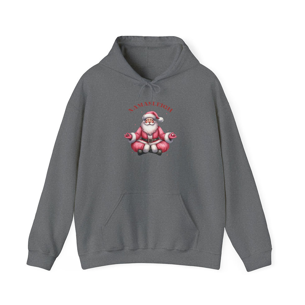 Thumbnail: Namasleigh Funny Christmas Sweater Hoodie