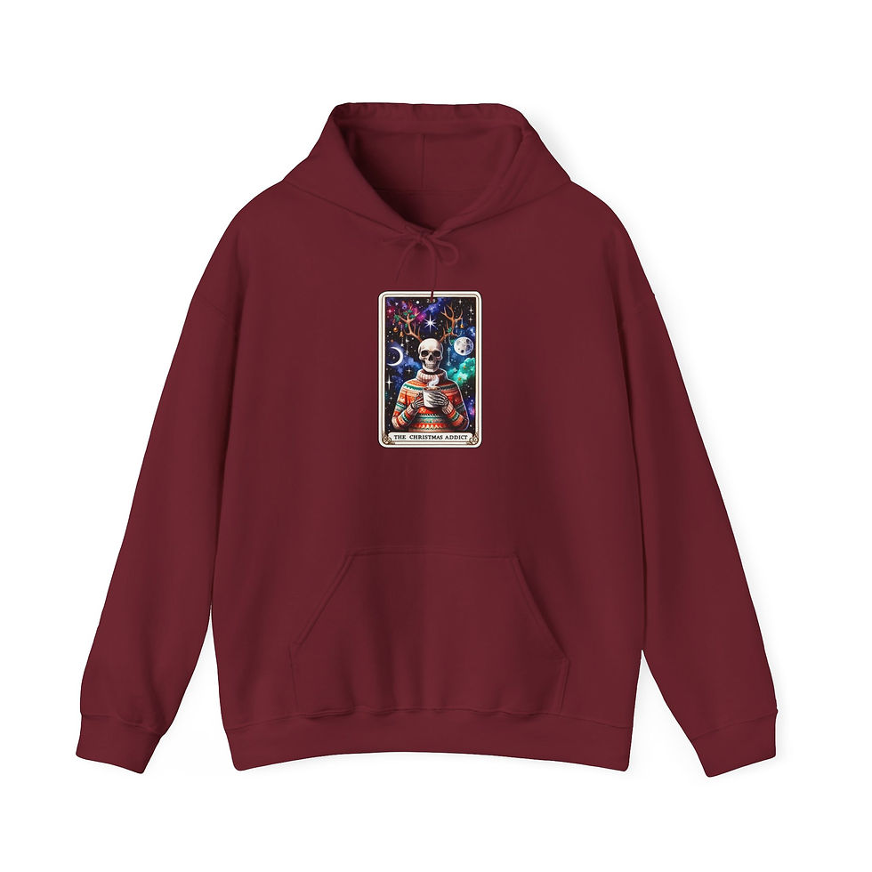 Thumbnail: Christmas Addict  Funny Christmas Sweater Hoodie
