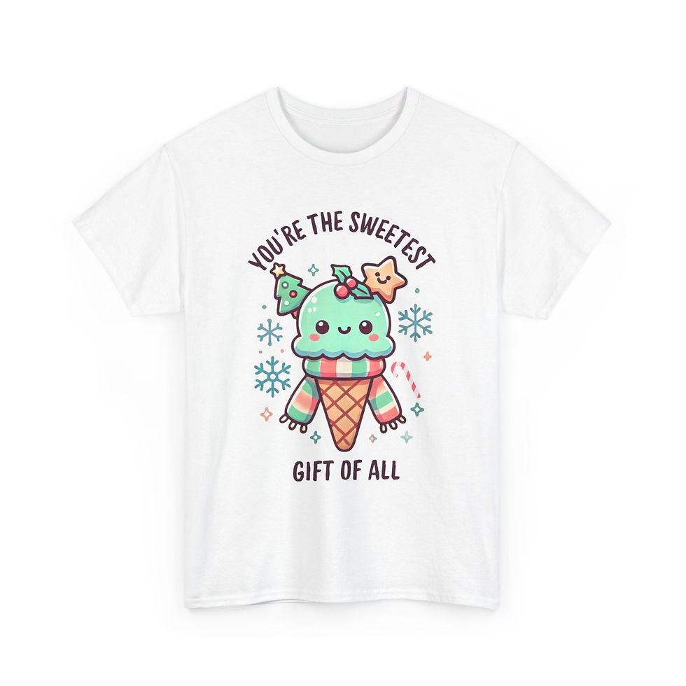 Thumbnail: Youre The Sweetest Gift Retro Ice Cream T-Shirt