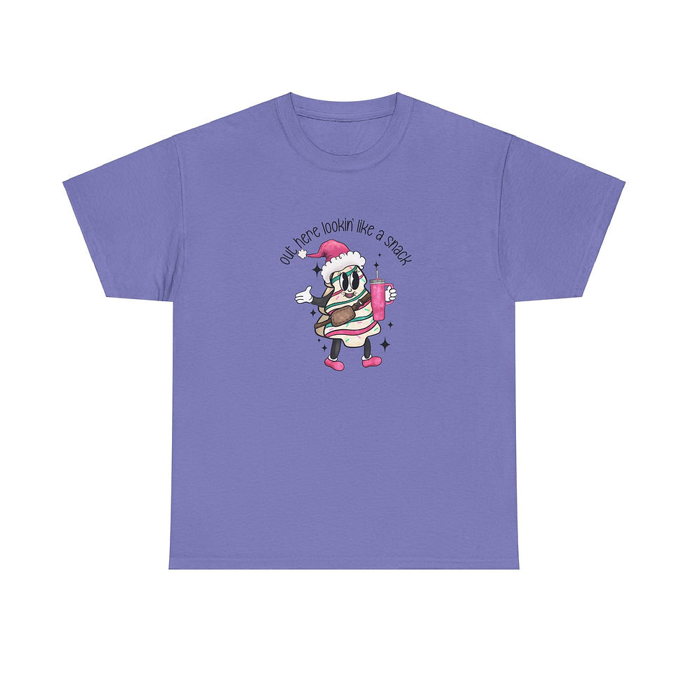 Thumbnail: Lookin' Like a Snack Funny Christmas Shirt Tee
