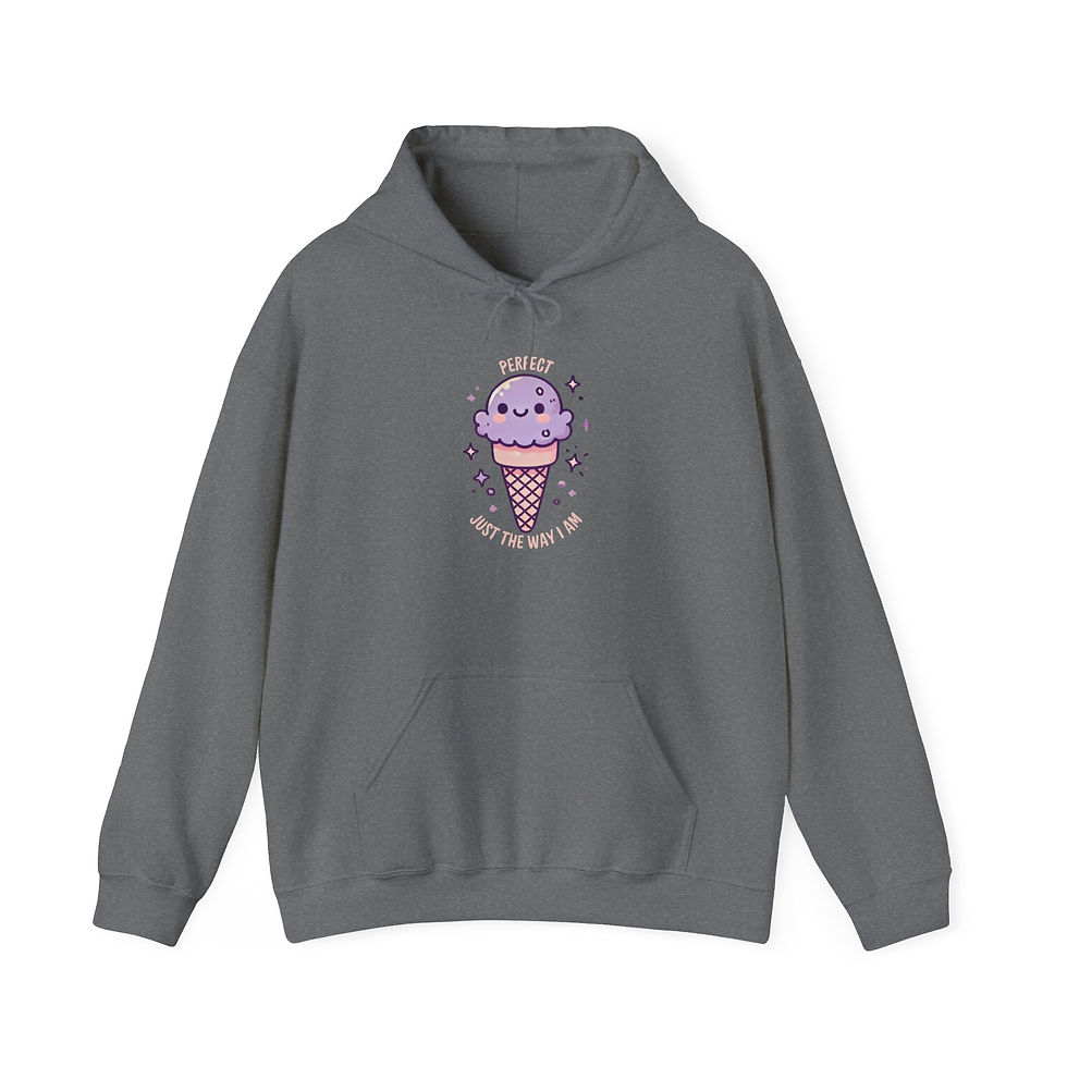 Thumbnail: Perfect Just The Way I Am Retro Ice Cream Hoodie