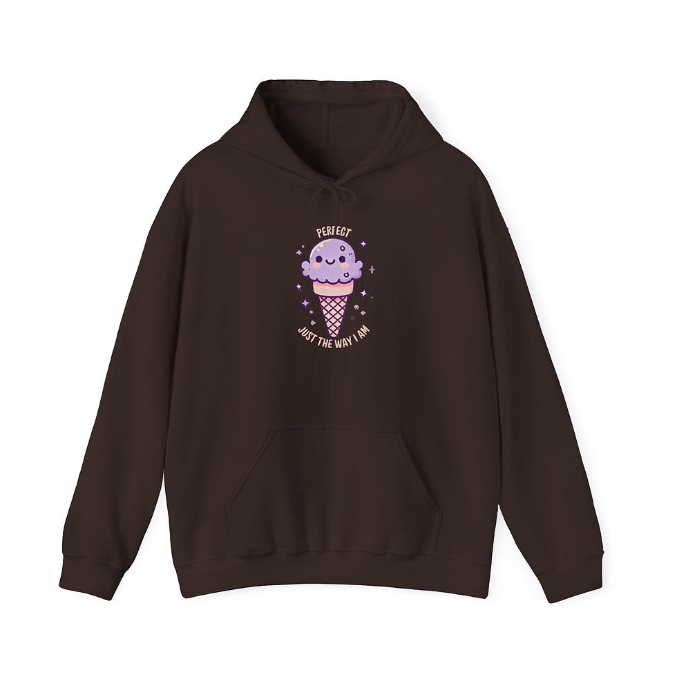 Thumbnail: Perfect Just The Way I Am Retro Ice Cream Hoodie