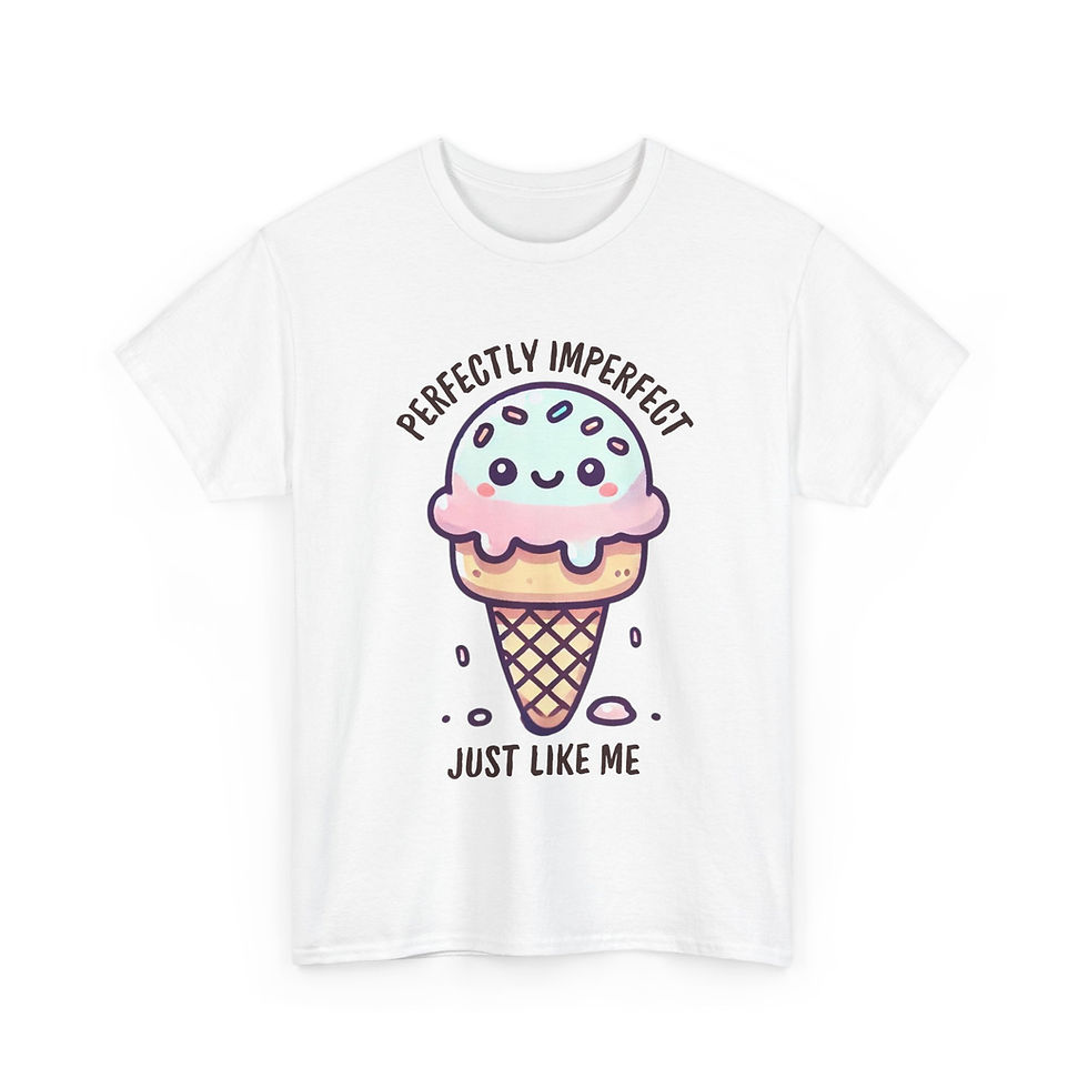 Thumbnail: Perfectly Imperfect Retro Ice Cream T-Shirt