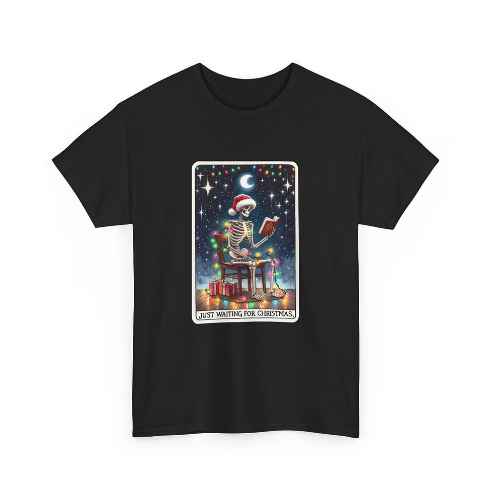 Thumbnail: Waiting for Christmas Funny Christmas Shirt Tee