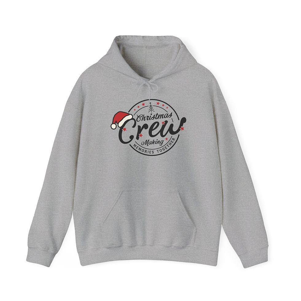 Thumbnail: Christmas Crew Funny Christmas Sweater Hoodie