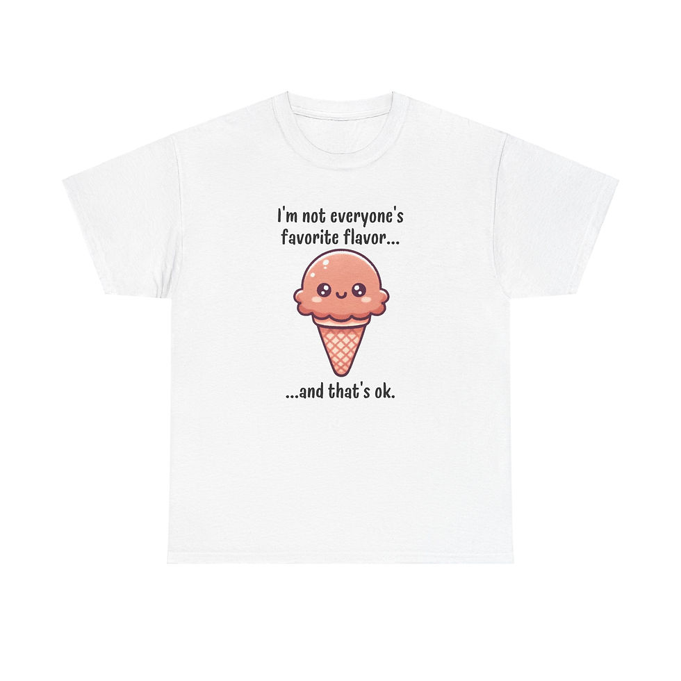 Thumbnail: Chocolate Not Everyones Favorite Retro Ice Cream T-Shirt