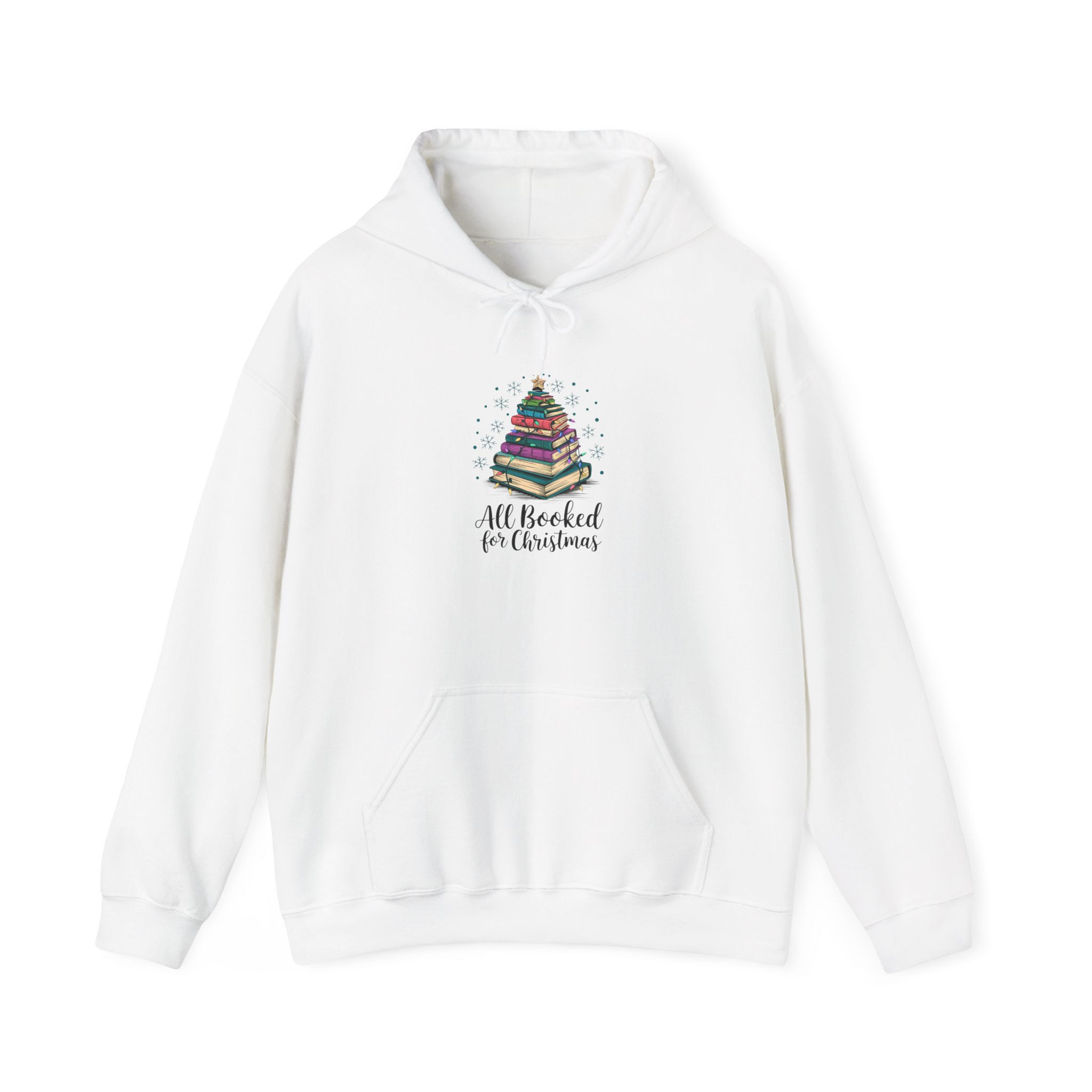All Booked for Christmas (2) Teacher Christmas Sweater Hoodie