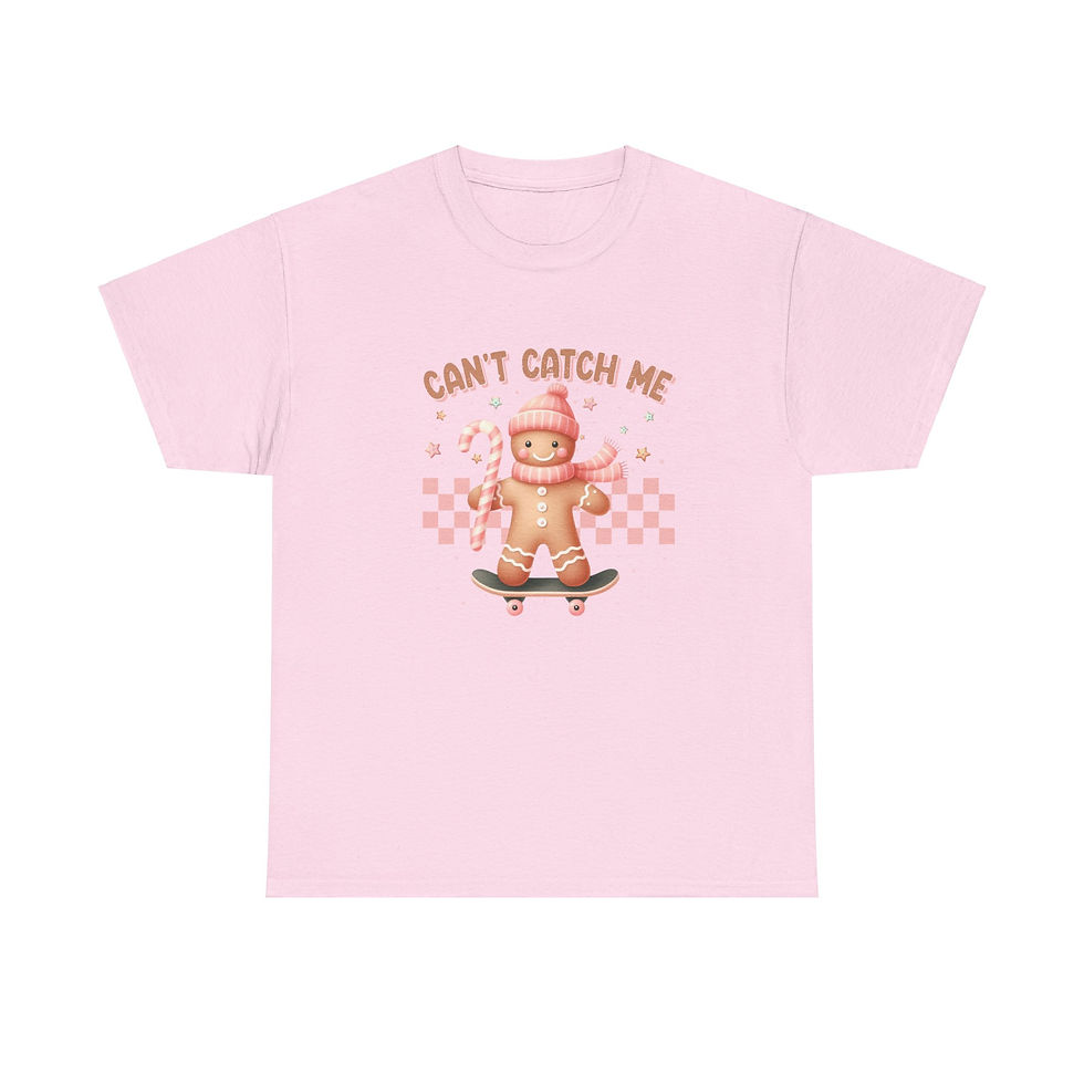 Thumbnail: Gingerbread Can't Catch Me Funny Christmas Shirt Tee