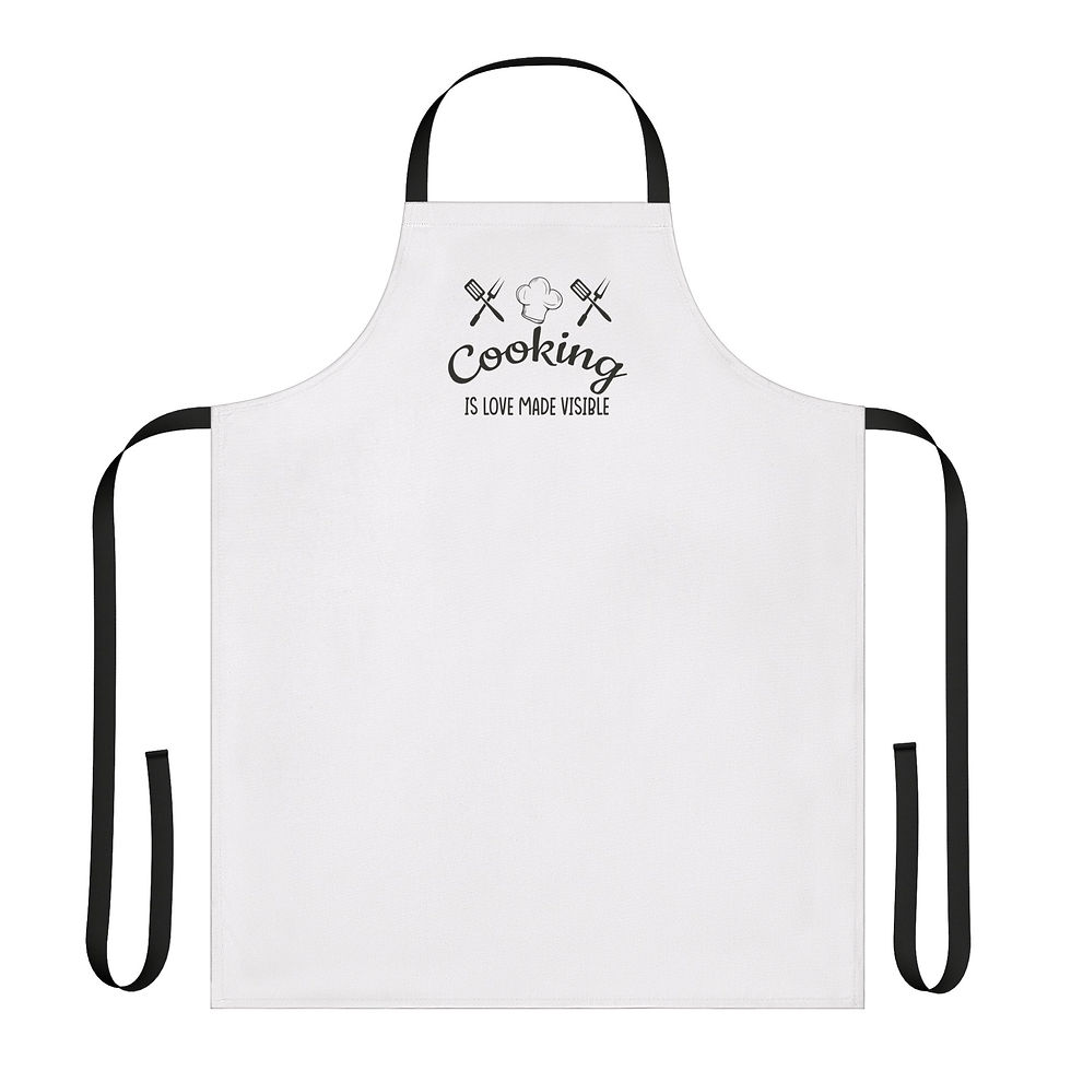 Cooking is Love Made Visible Apron