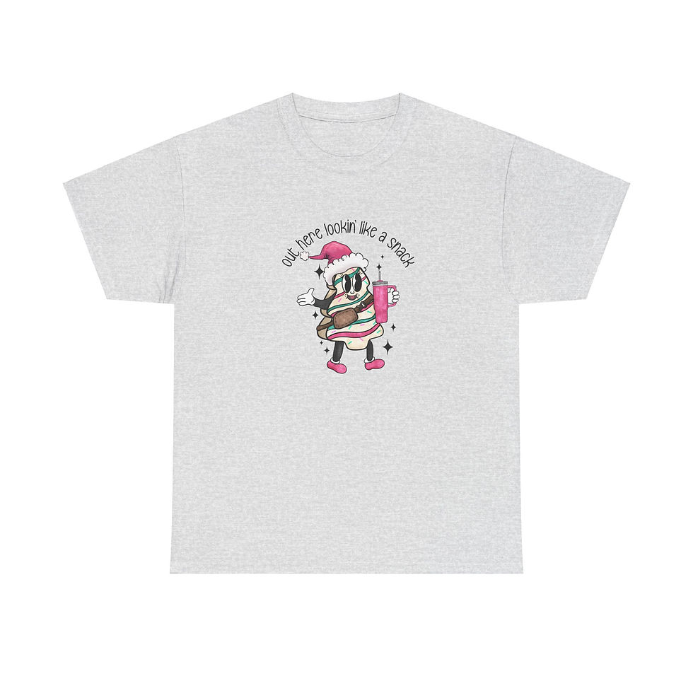 Thumbnail: Lookin' Like a Snack Funny Christmas Shirt Tee