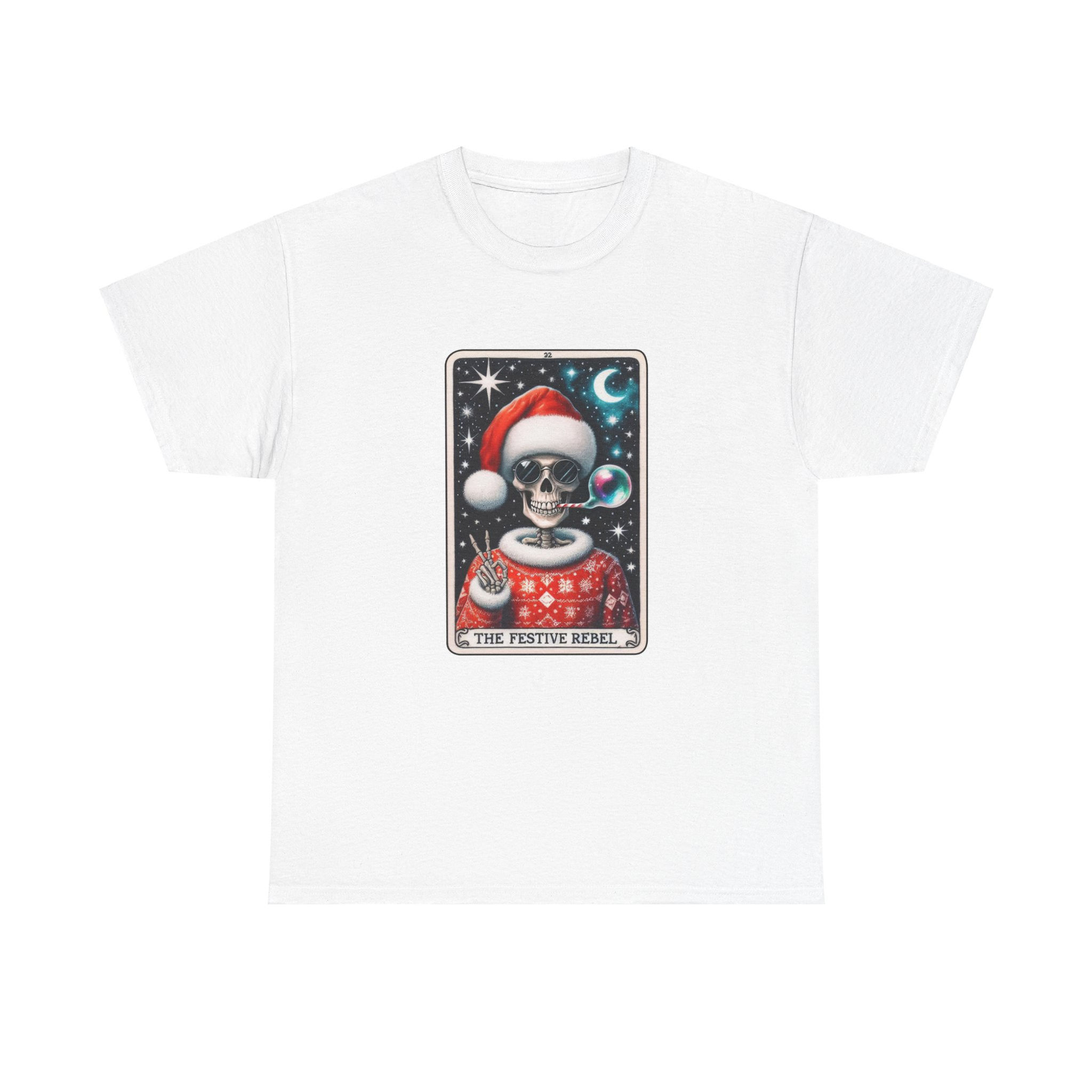 The Festive Rebel Funny Christmas Shirt Tee